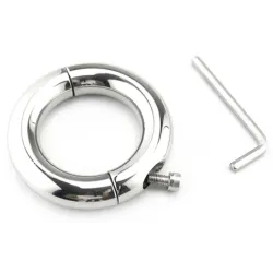 Generique Cockring Métal Goliath avec vis